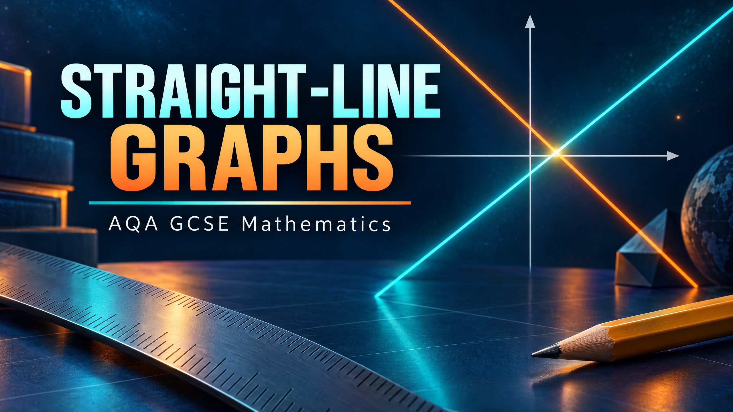 Straight-line graphs: AQA GCSE Mathematics.