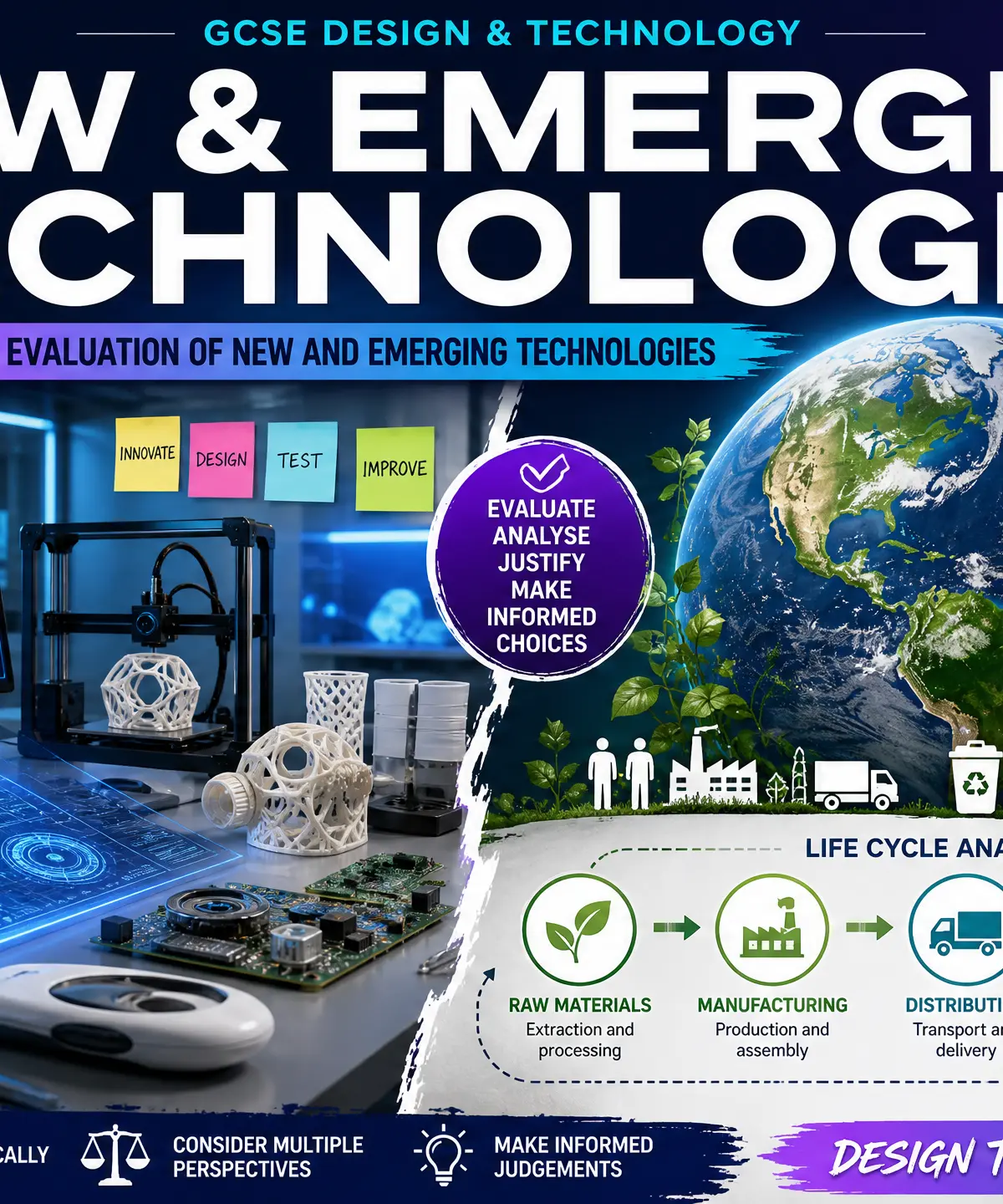 Header image for Critical Evaluation of New and Emerging Technologies