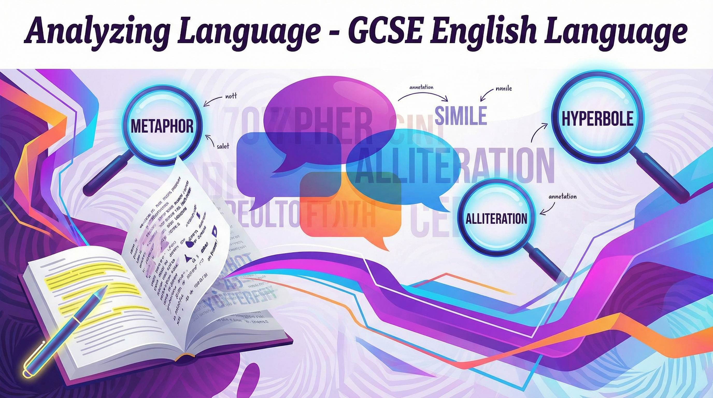Analyzing language – English Language – GCSE
