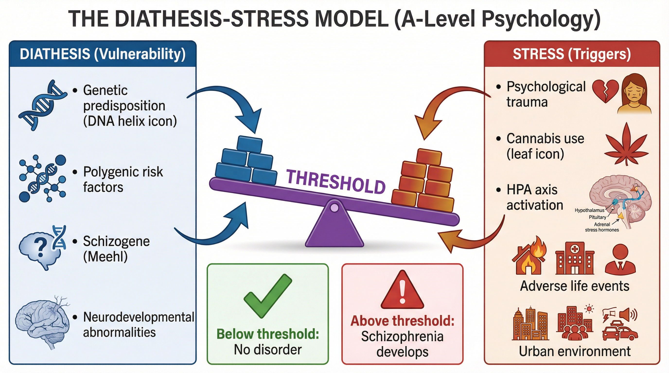Interactionist Approach to Schizophrenia – Psychology – A-Level