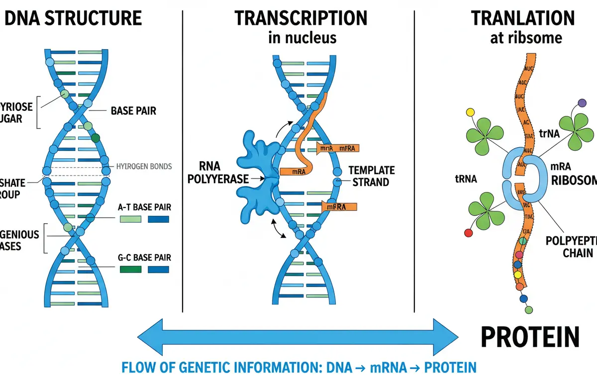DNA Structure and Protein Synthesis