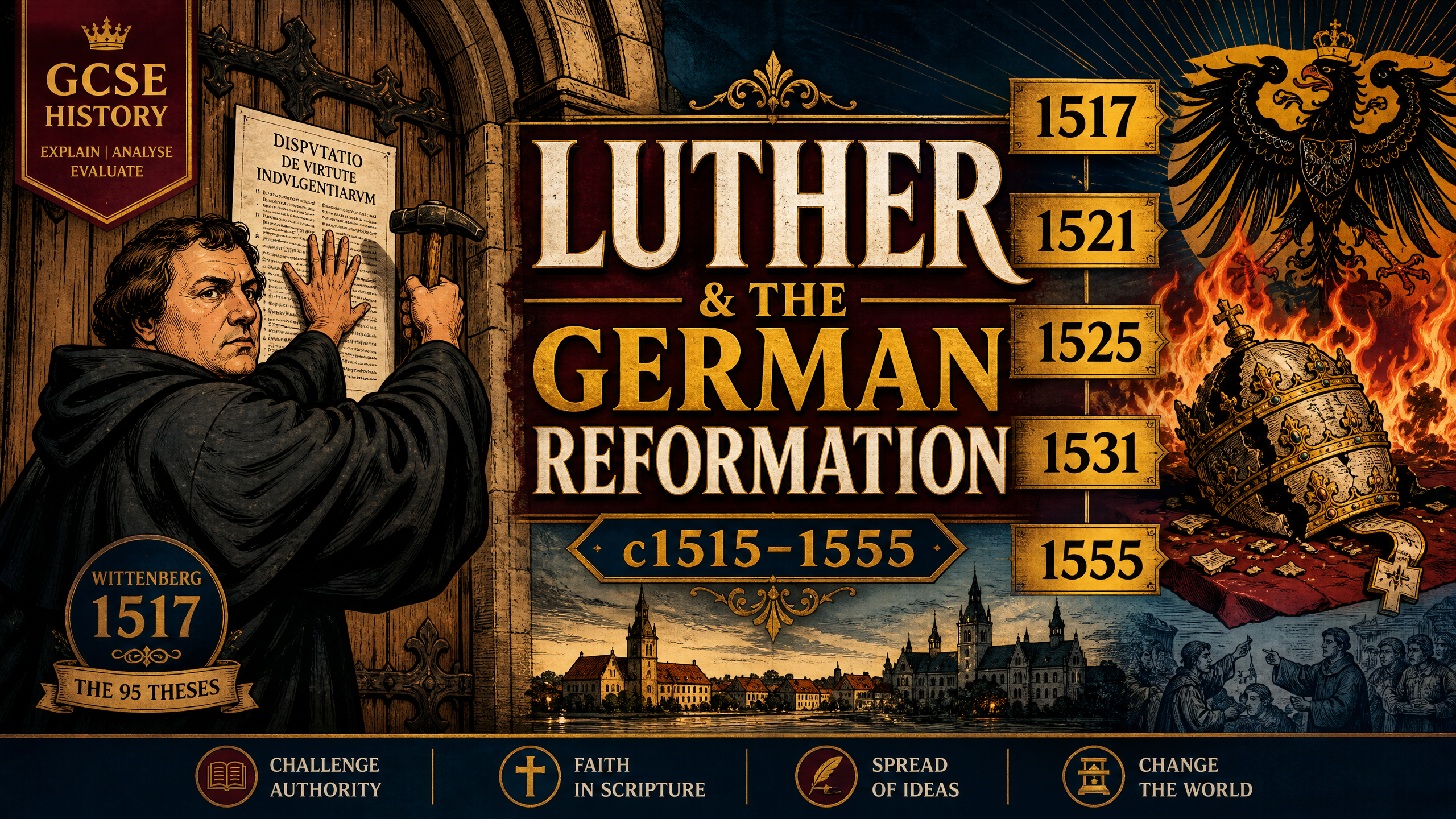 Header image for Luther and the German Reformation