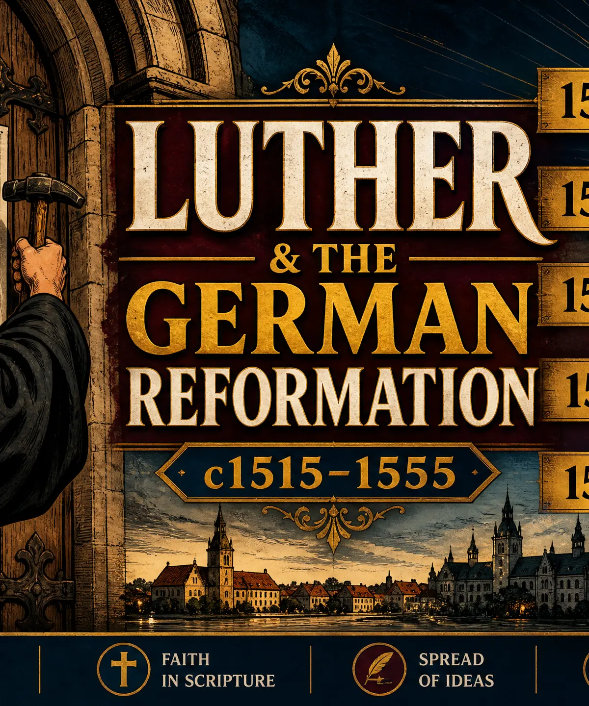 Header image for Luther and the German Reformation