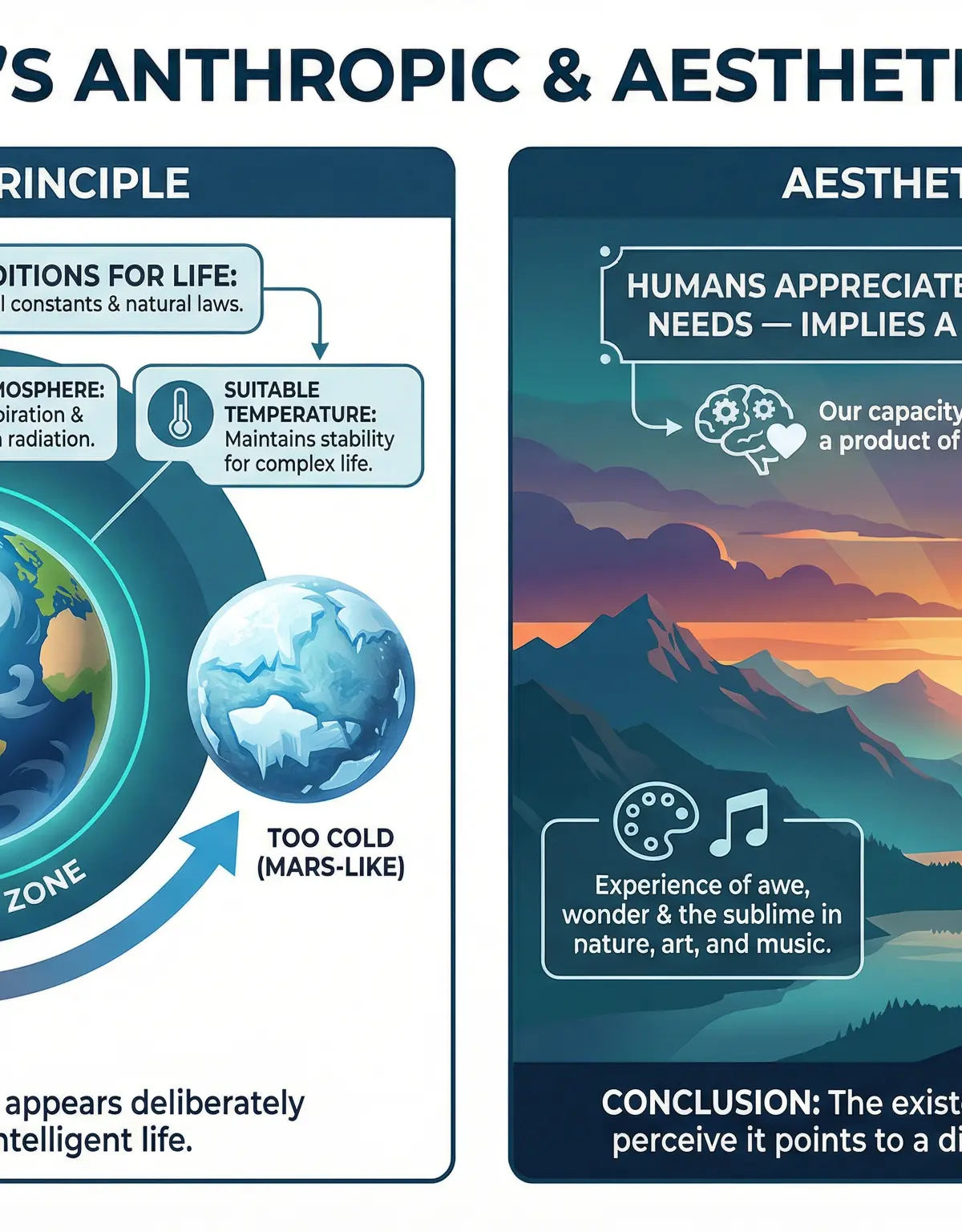 Tennant's Anthropic & Aesthetic Principles