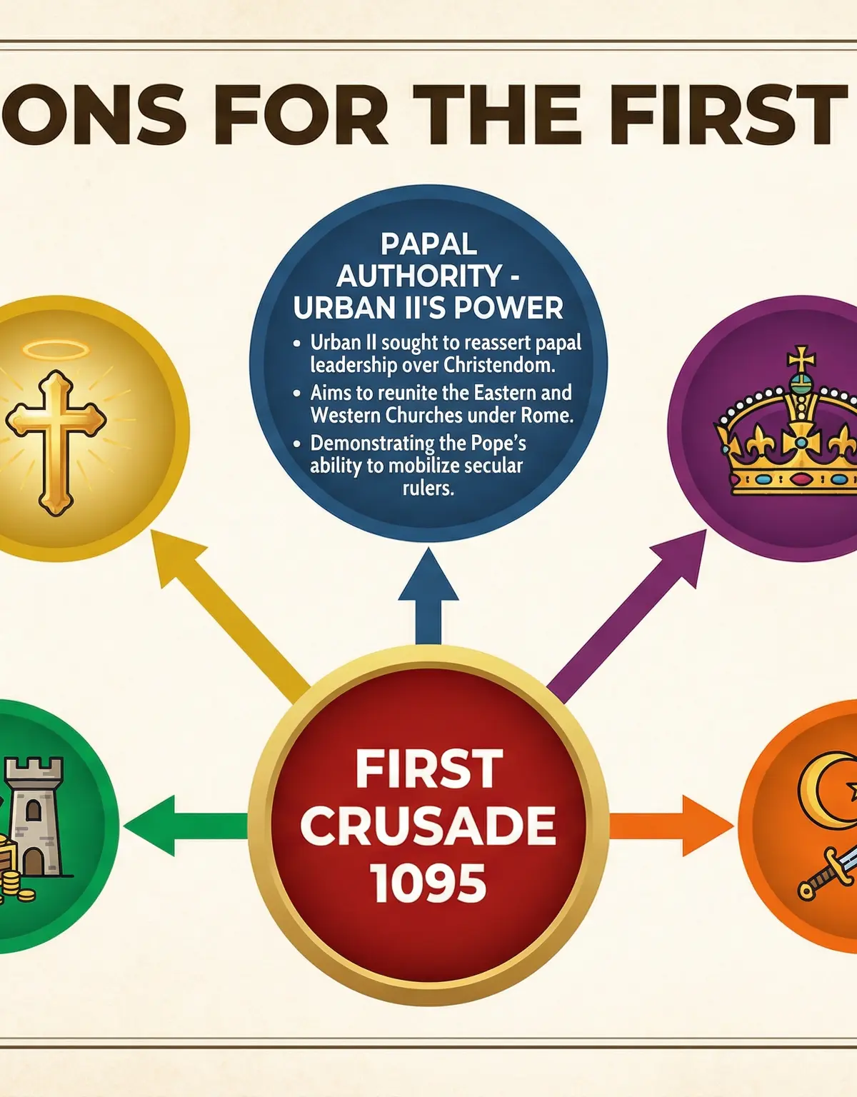 Diagram of Crusader Motivations.