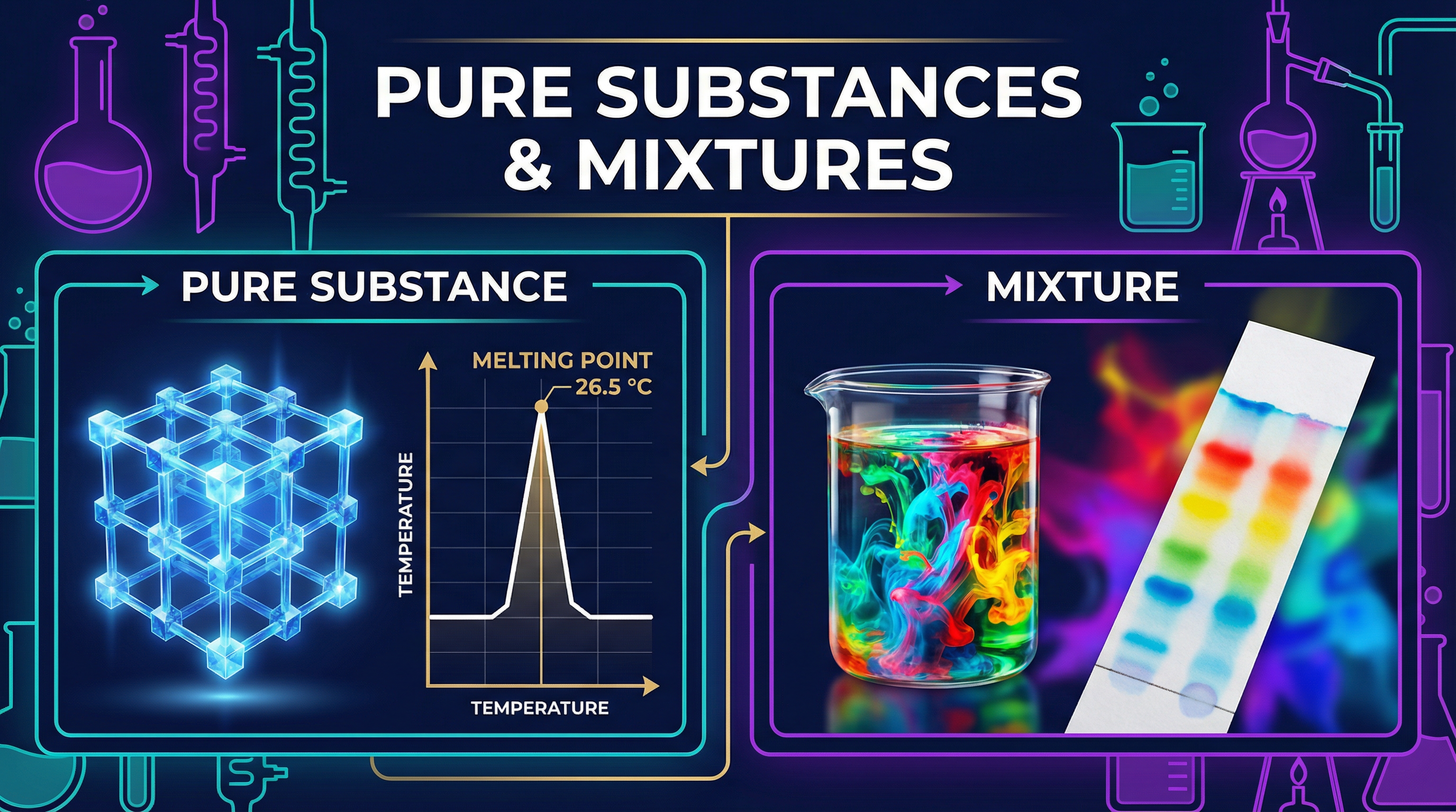 Pure Substances vs Mixtures