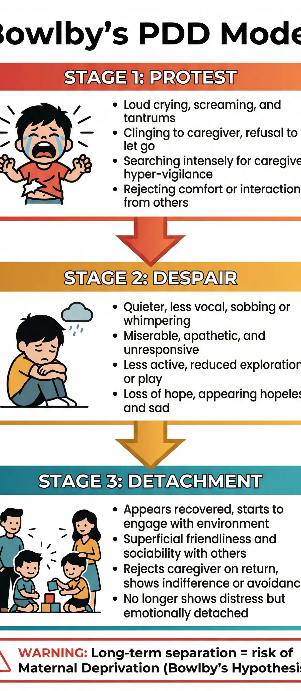 Deprivation and Privation โ Psychology โ GCSE
