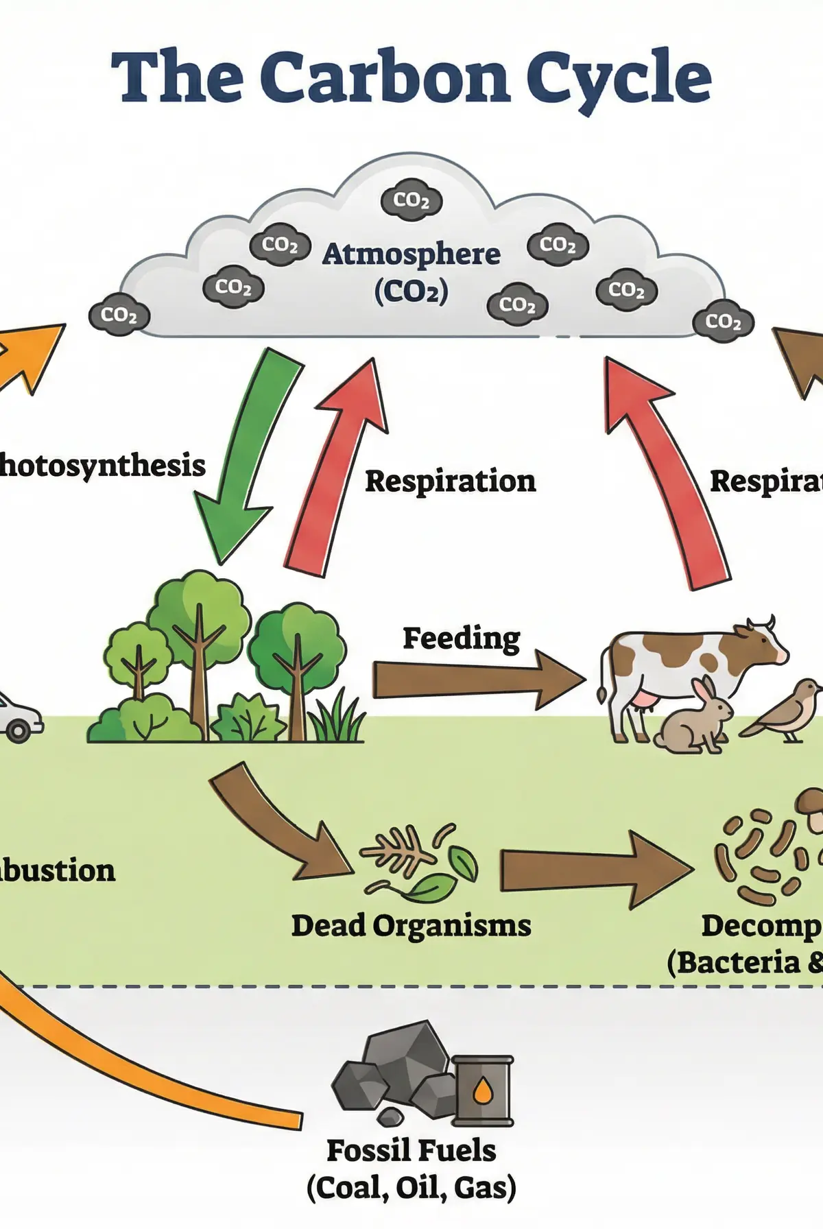 The Carbon Cycle Processes