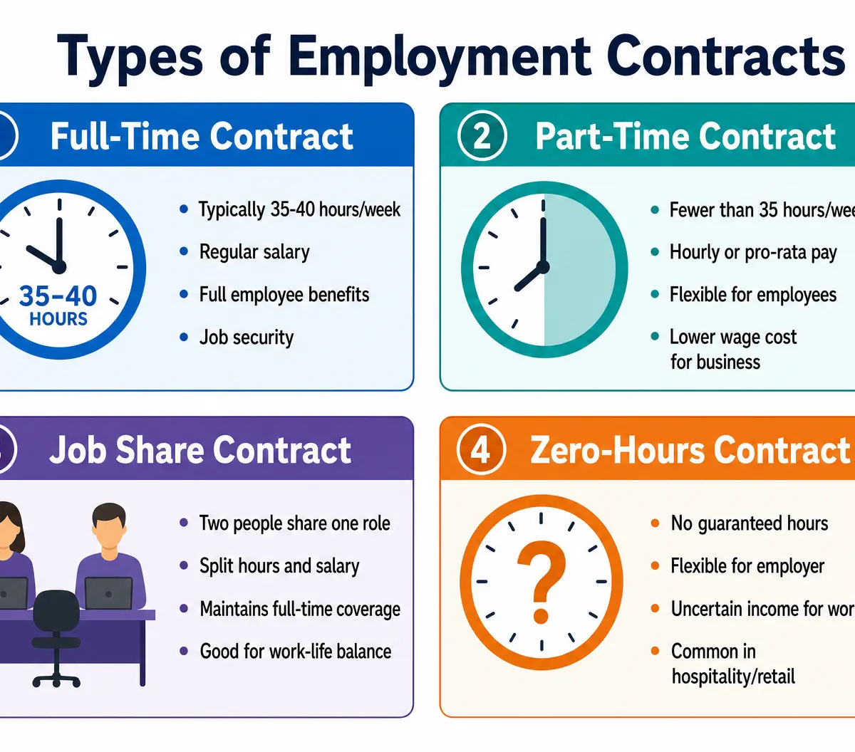 Types of Employment Contracts