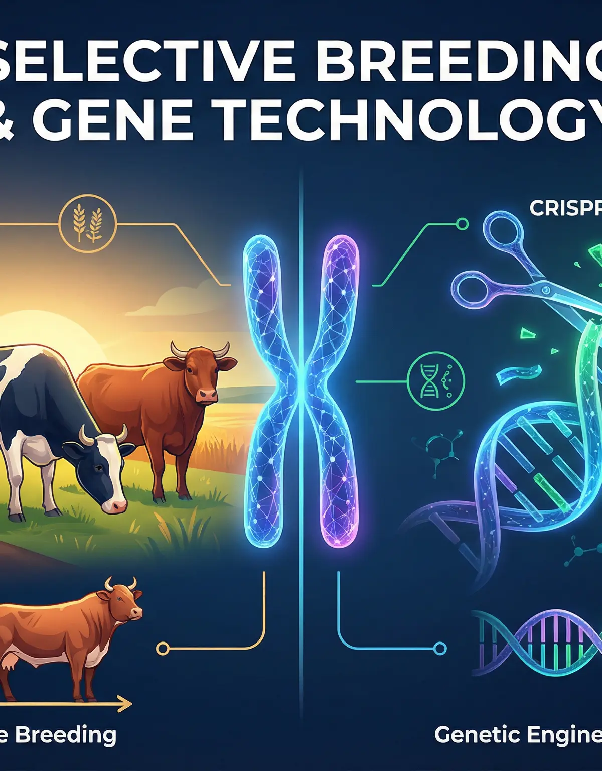 Header image for Selective Breeding & Gene Technology