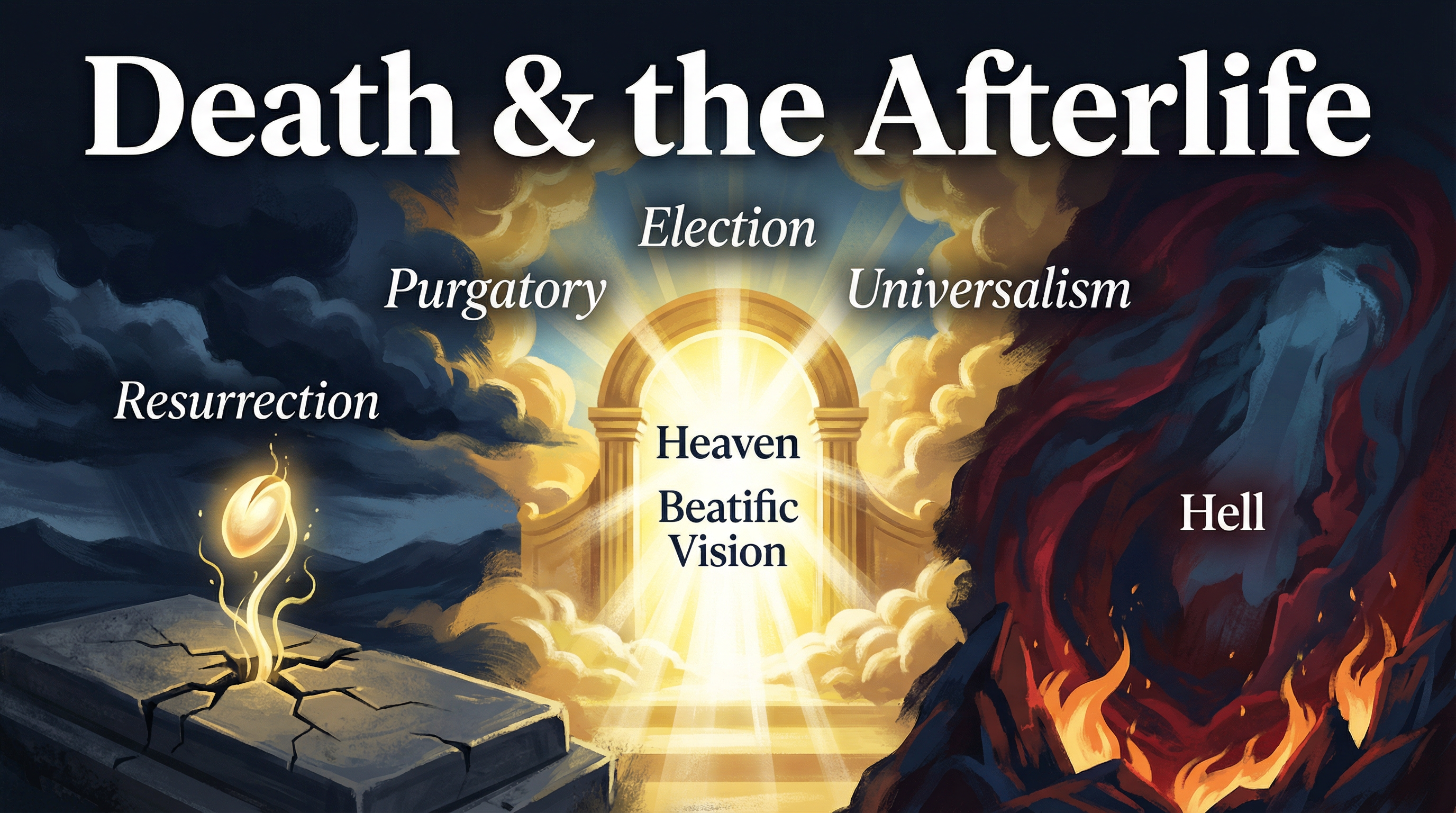 An overview of Christian teachings on Death and the Afterlife.