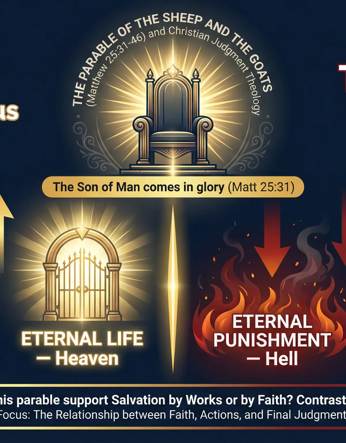 Theological Debate: The Basis of Final Judgment.