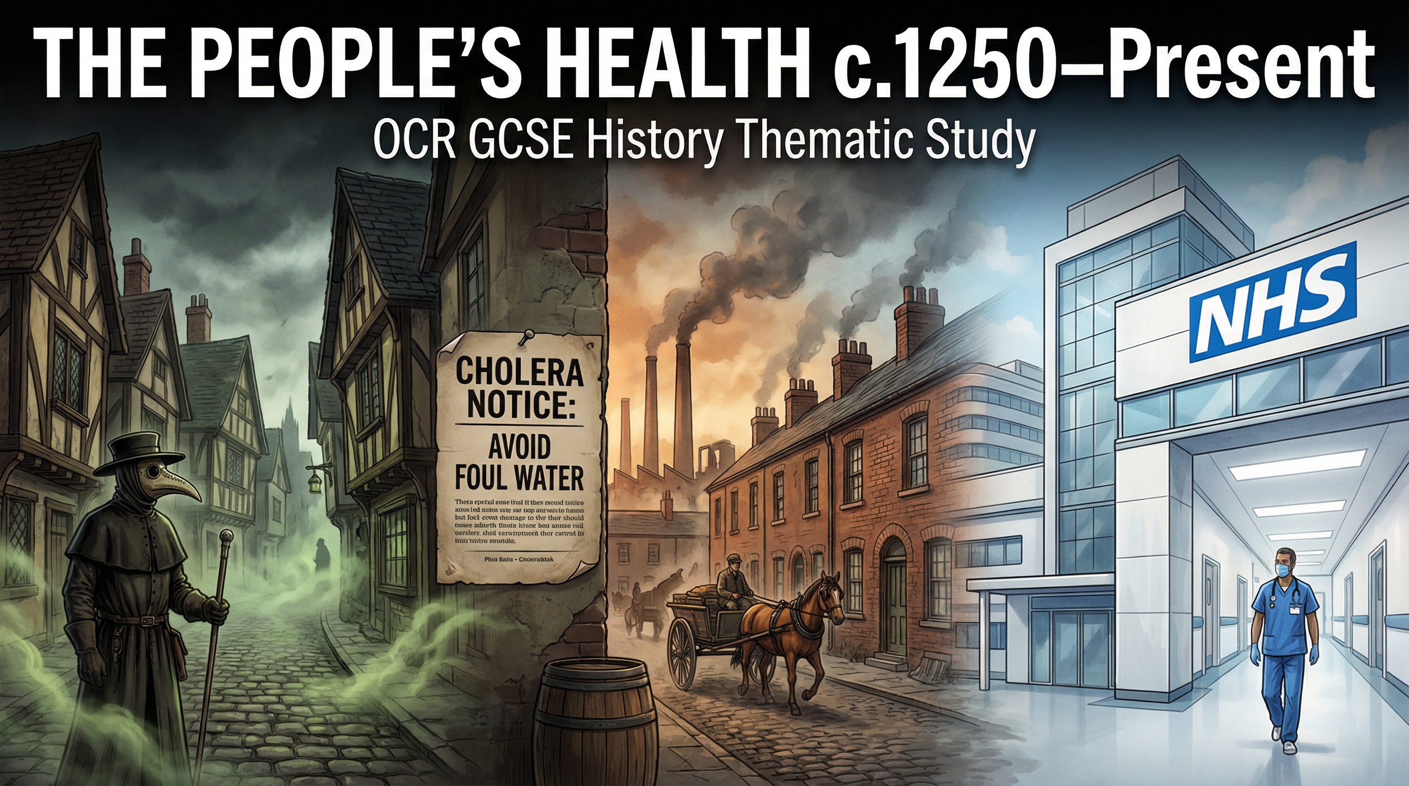 The peoples health, c.1250 to present – History – GCSE