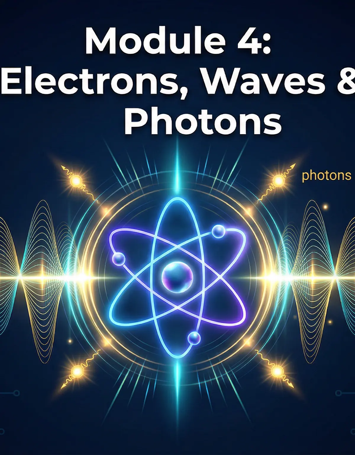 Module 4: Electrons, Waves & Photons