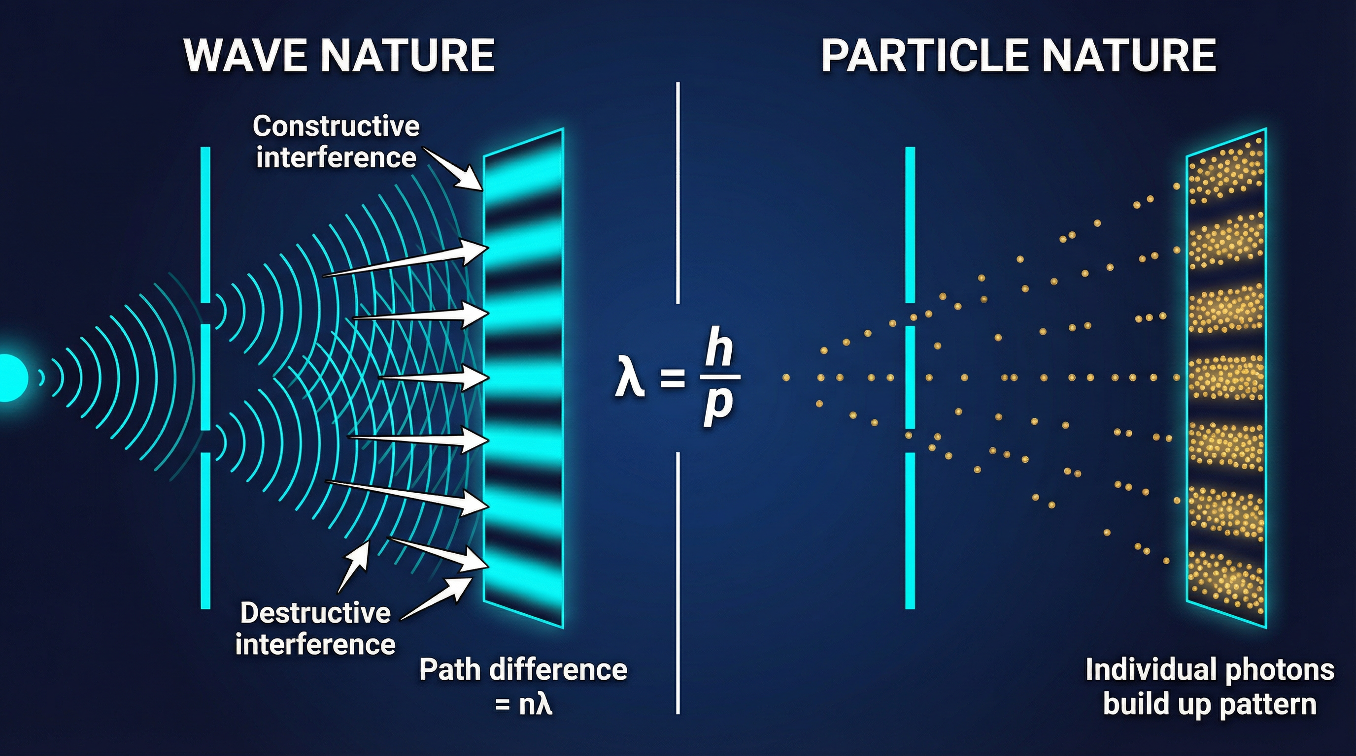 Wave-Particle Duality: Two sides of the same coin