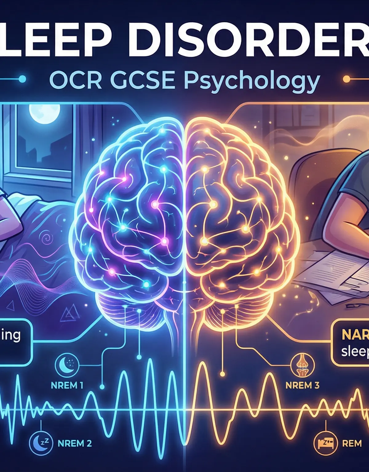 Header image for OCR GCSE Psychology: Sleep Disorders