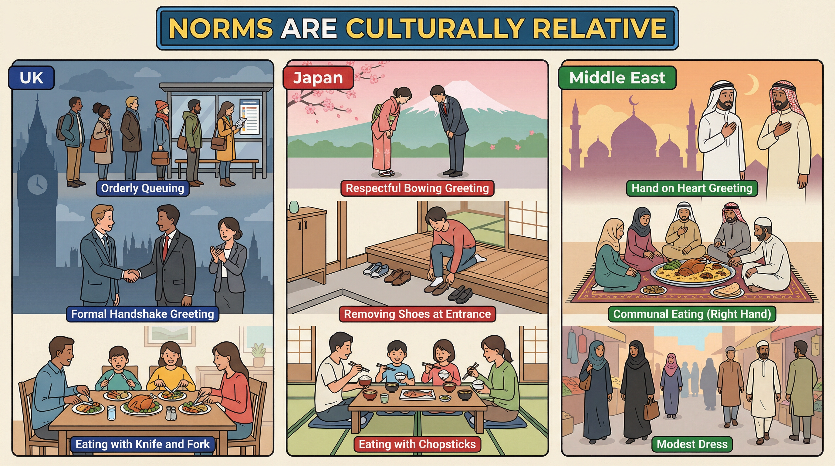 Norms – Sociology – GCSE
