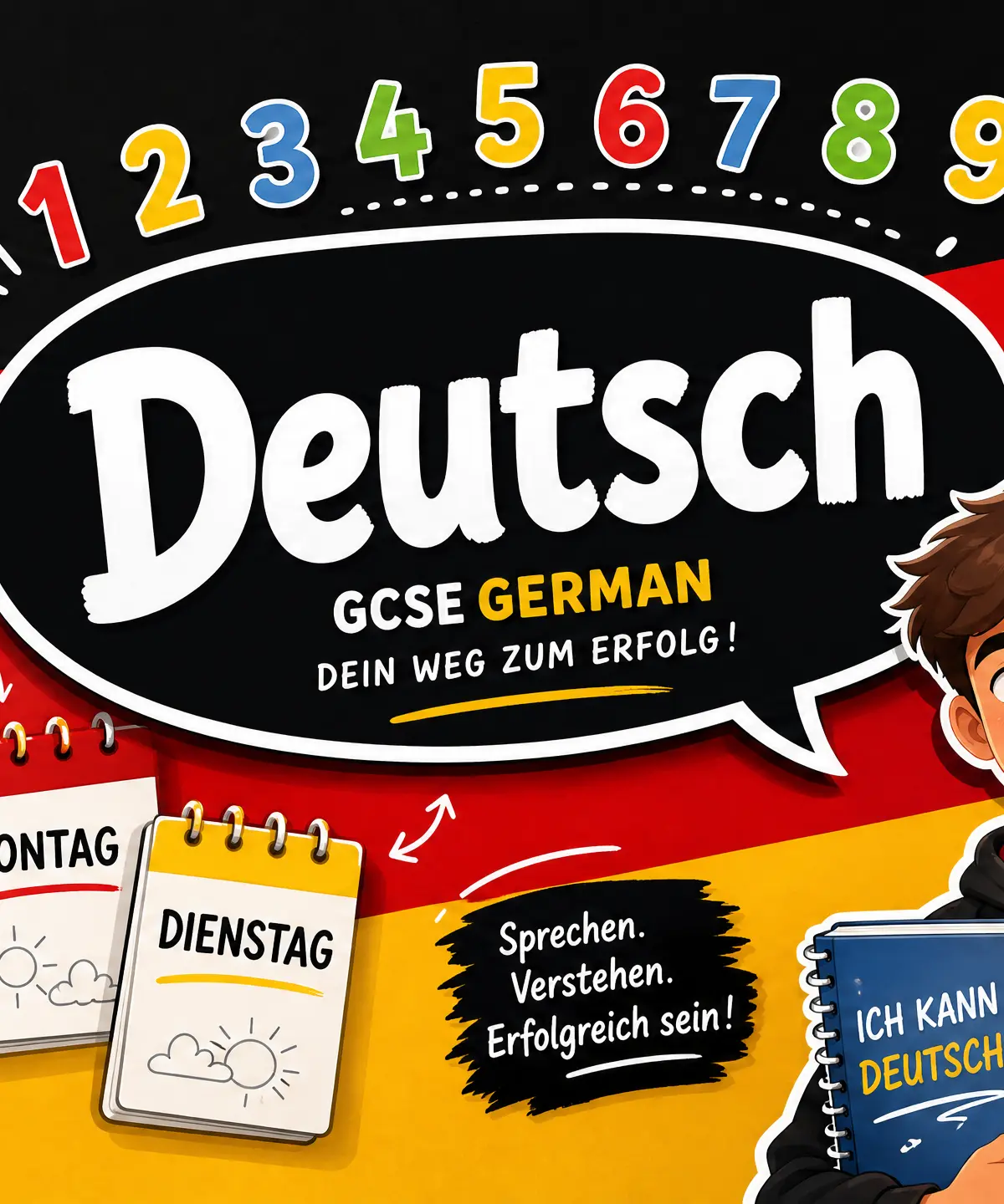 Header image for GCSE German Basic Vocabulary