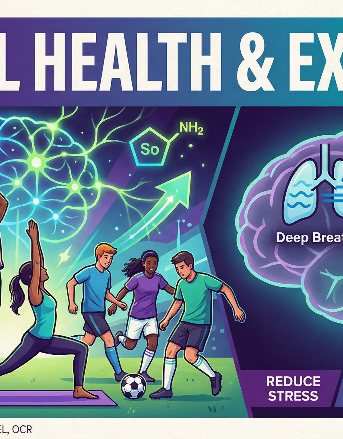 Header image for Mental Health: Benefits of Exercise and Strategies for Coping with Stress.