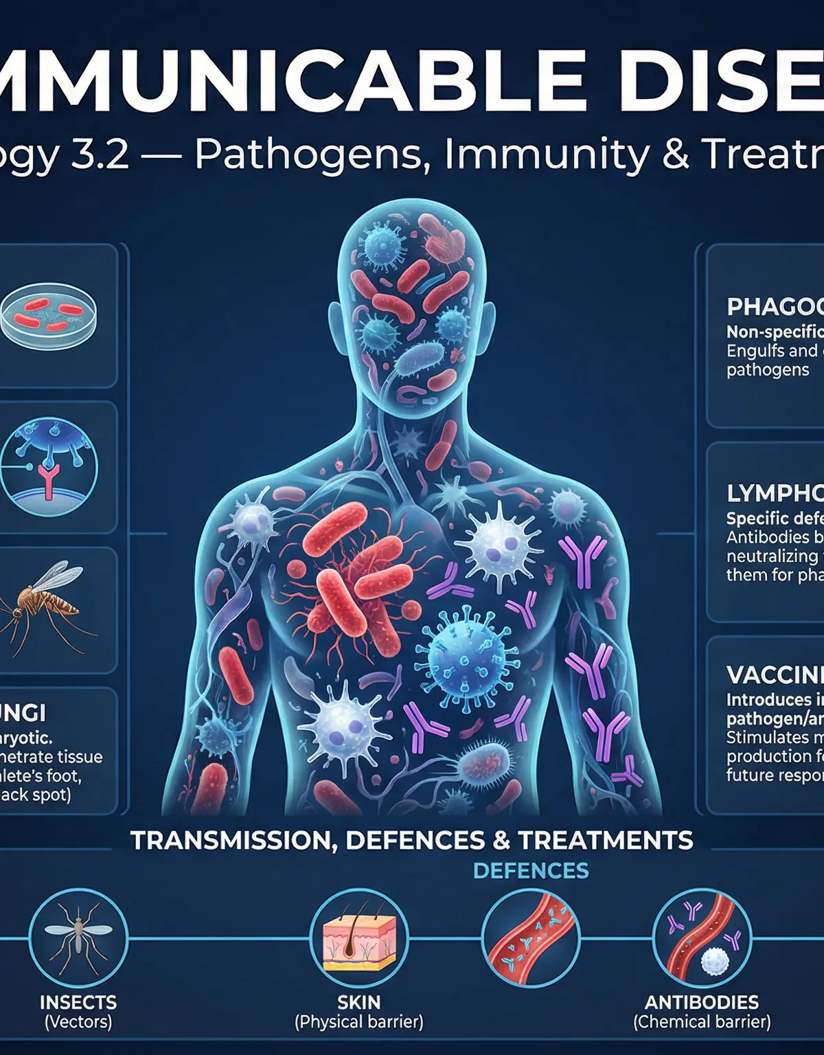 Header image for Communicable Disease