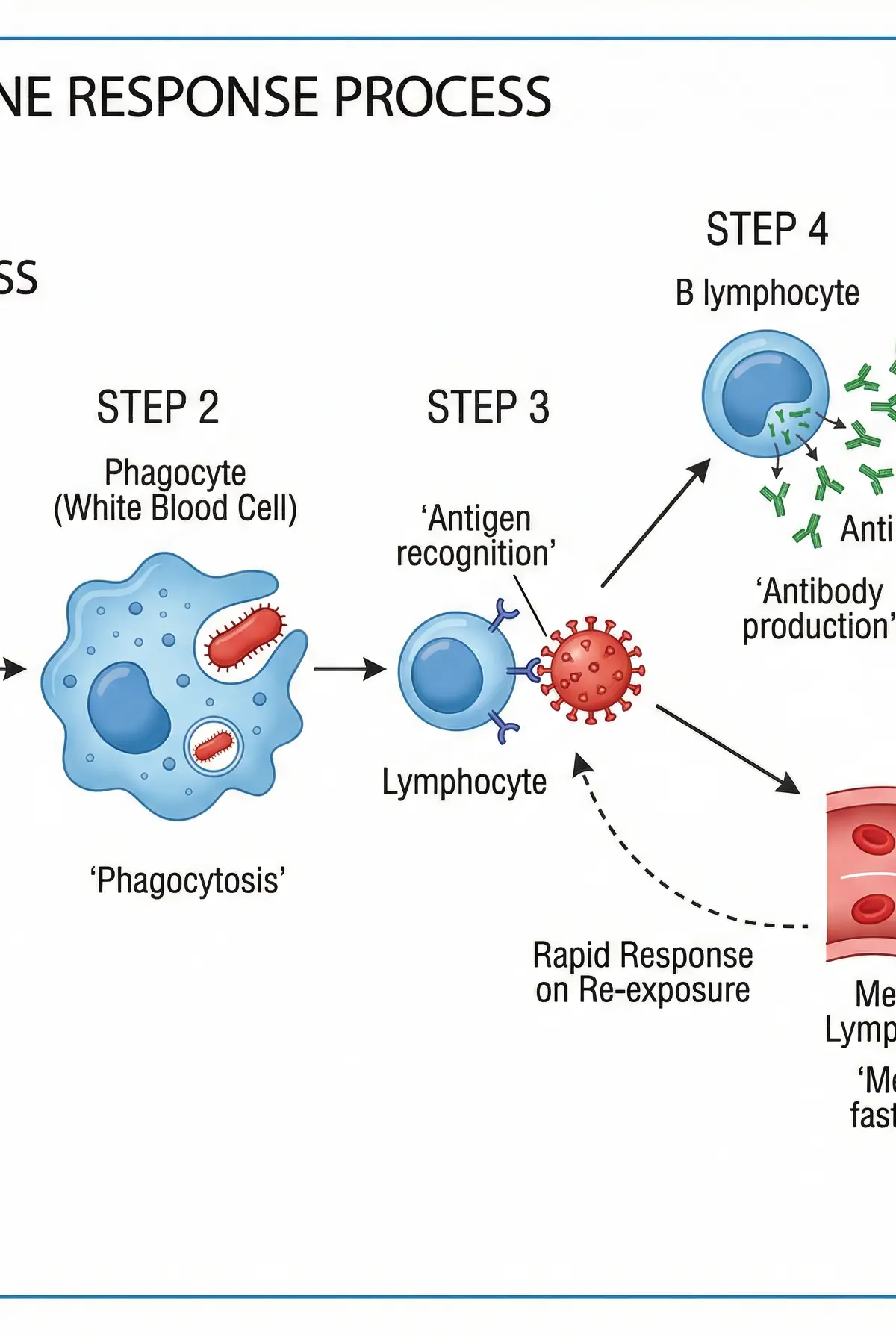 The Human Immune Response Process