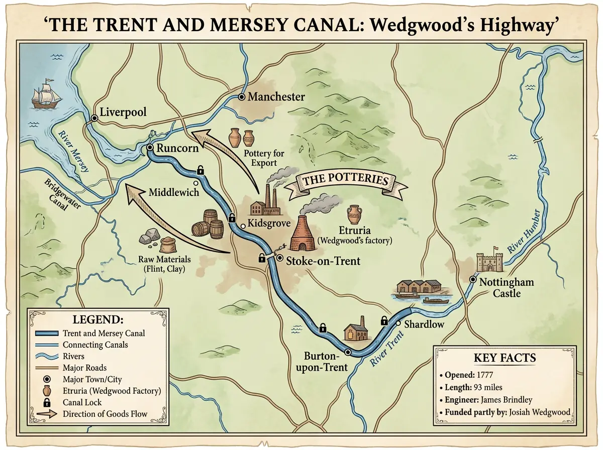 The Trent and Mersey Canal: Wedgwood's Highway