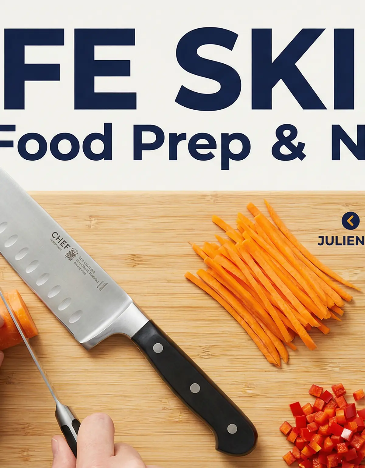 Knife skills – Food Preparation and Nutrition – GCSE
