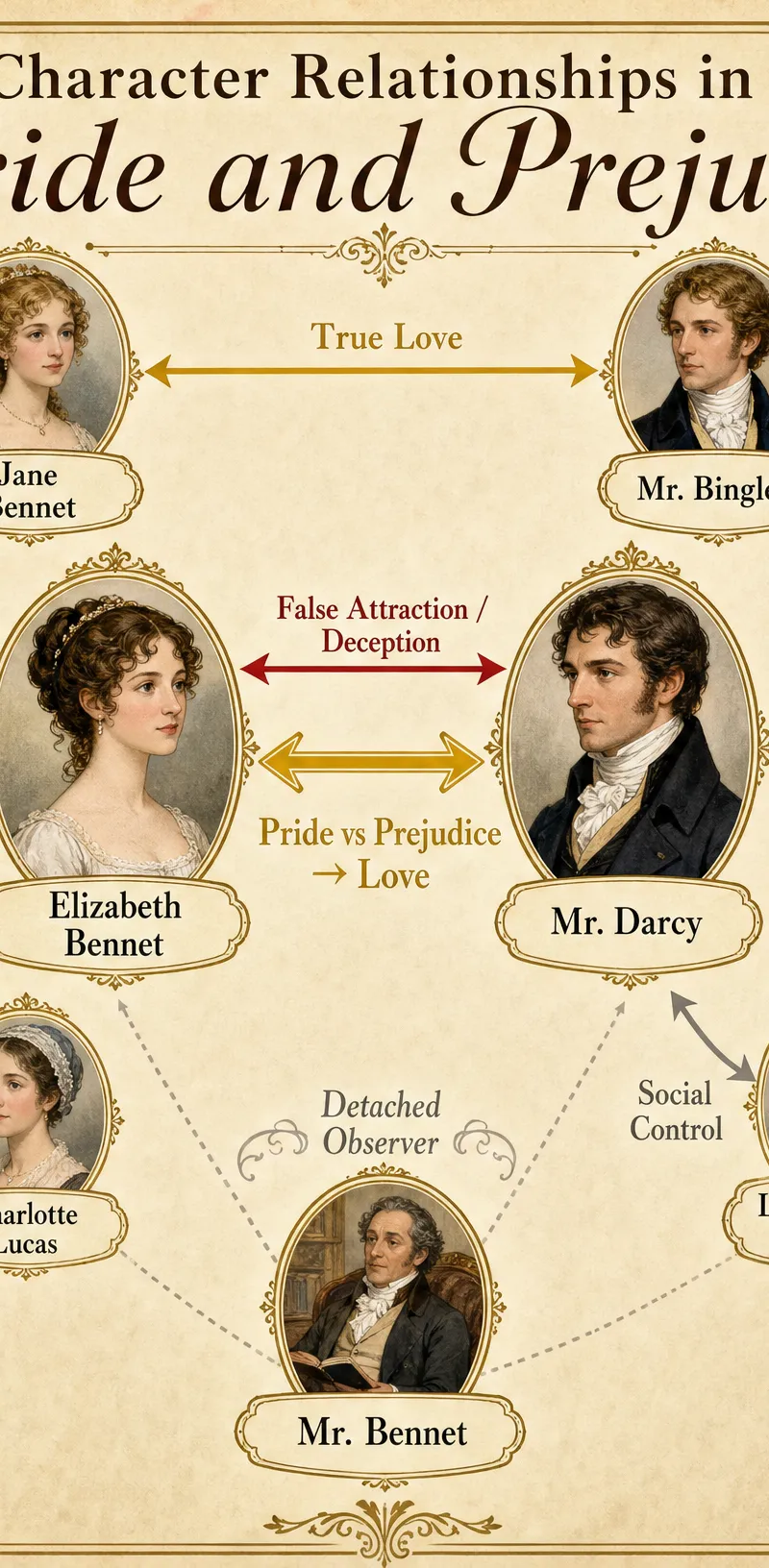 Character Relationships in Pride and Prejudice