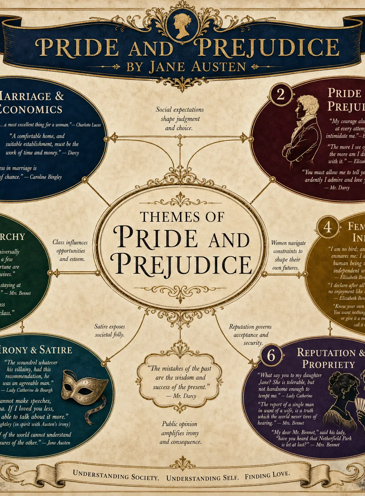 Themes of Pride and Prejudice
